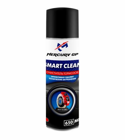 Очиститель тормозов (аэрозоль) Mercury GP Smart Clean 650 мл. 3003650